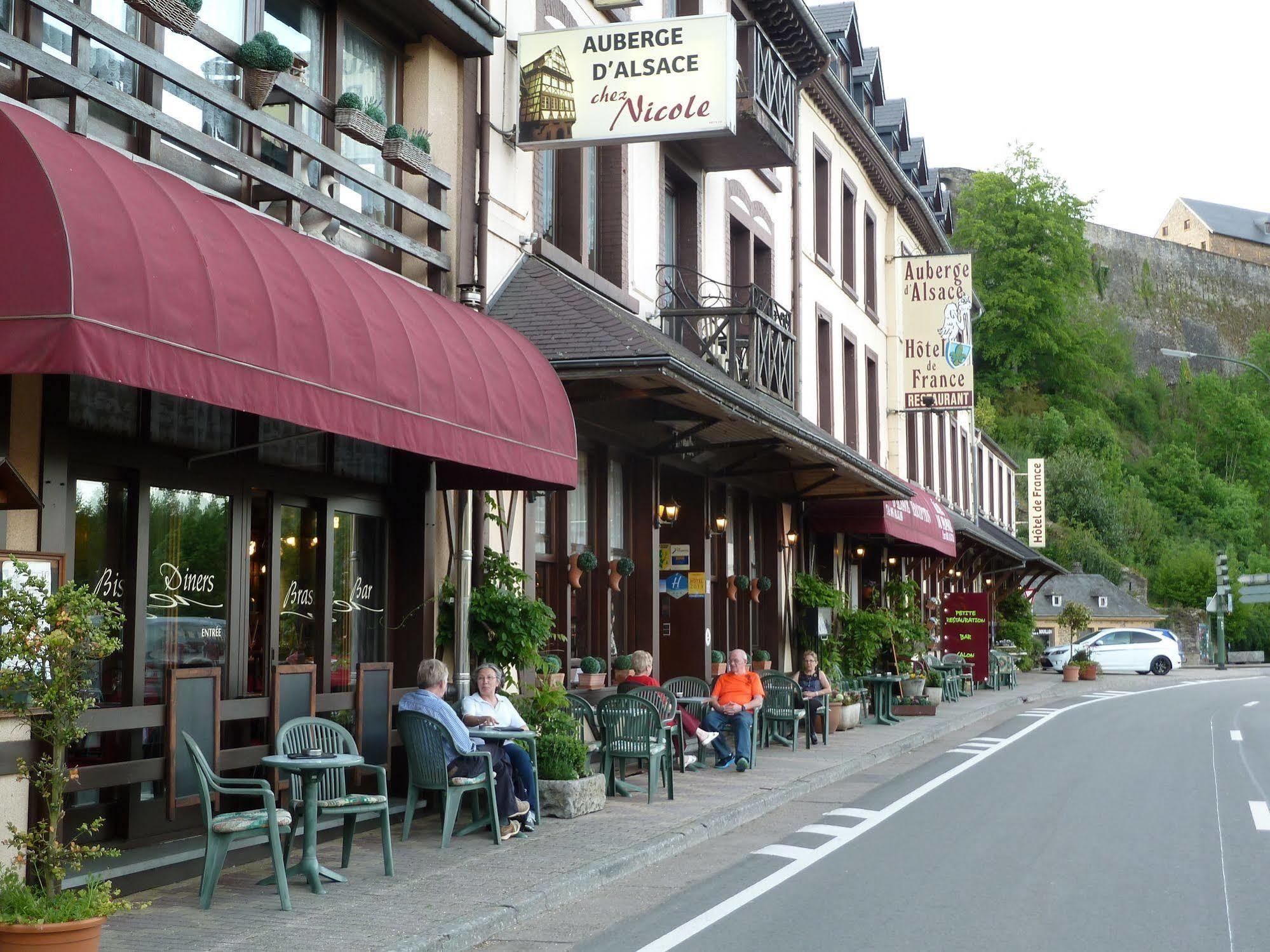 Auberge D'Alsace Hotel De France Bouillon Dış mekan fotoğraf